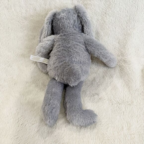 Bunnies By The Bay Plush Grey Bunny Carrots My First 15” Stuffed Animal Easter - Picture 4 of 8